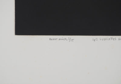 Mario AVATI : Les lumières de l'été, Gravure originale (photo de détail 6) - Crédit photo : Galerie Art.Paris