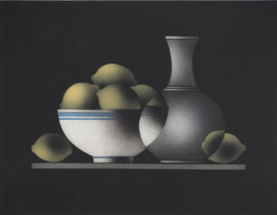 Mario AVATI : Le goût acide du jaune citron, Gravure originale (photo de détail 3) - Crédit photo : Galerie Art.Paris