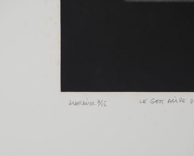 Mario AVATI : Le goût acide du jaune citron, Gravure originale (photo de détail 6) - Crédit photo : Galerie Art.Paris