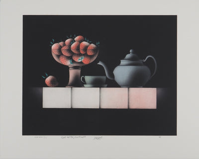 Mario AVATI : Cinq heures exactement, Gravure originale (vue générale) - Crédit photo : Galerie Art.Paris