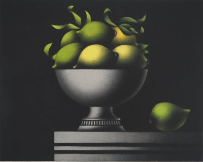 Mario AVATI : Nature morte aux citrons, Gravure originale (photo de détail 3) - Crédit photo : Galerie Art.Paris
