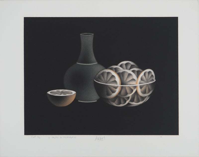 Mario AVATI : A propos de Nostradamus, Gravure originale (vue générale) - Crédit photo : Galerie Art.Paris