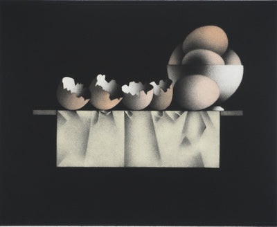 Mario AVATI : Où l'on songe à Kamakura, Gravure originale (photo de détail 3) - Crédit photo : Galerie Art.Paris