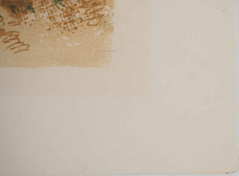 Pierre-Eugène CLAIRIN : Chute de feuilles, Lithographie originale (photo de détail 7) - Crédit photo : Galerie Art.Paris