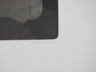 André MINAUX : Jeune femme au turban, Gravure originale (photo de détail 2) - Crédit photo : Galerie Art.Paris
