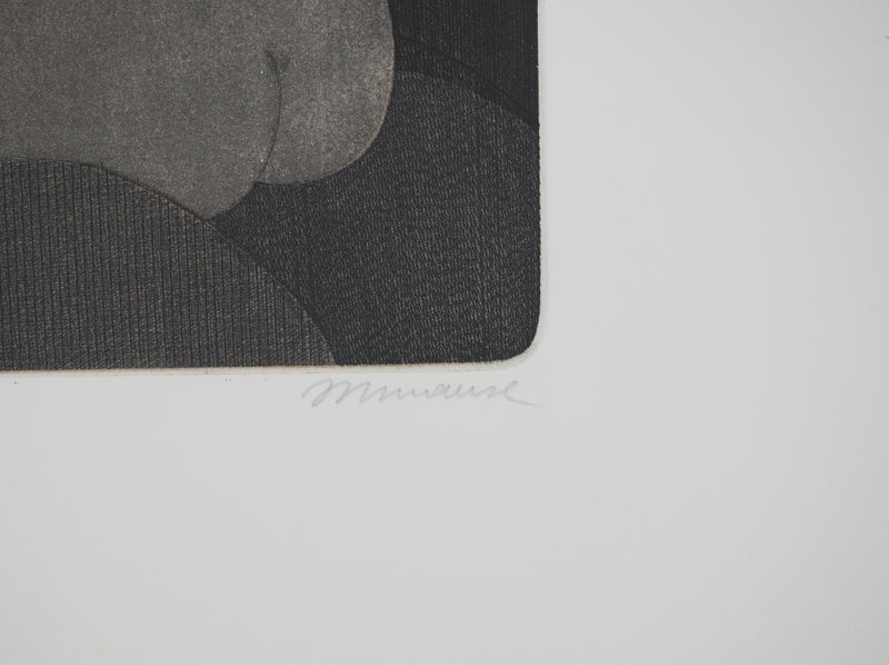 André MINAUX : Jeune femme au turban, Gravure originale (photo de détail 2) - Crédit photo : Galerie Art.Paris