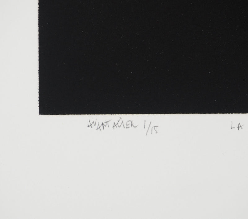 Mario AVATI : La pomme bleue, Gravure originale (photo de détail 6) - Crédit photo : Galerie Art.Paris