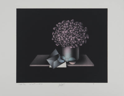 Mario AVATI : La lettre à Melie, Gravure originale (vue générale) - Crédit photo : Galerie Art.Paris