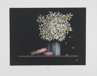 Mario AVATI : Histoire d'une petite boîte sans grande importance, Gravure originale (vue générale) - Crédit photo : Galerie Art.Paris