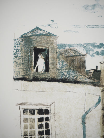 Pierre-Eugène CLAIRIN : 21 rue Bonaparte, Lithographie originale (photo de détail 5) - Crédit photo : Galerie Art.Paris