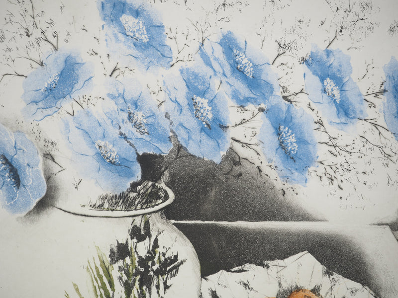 Annapia ANTONINI : Les mandarines confites, Gravure originale (photo de détail 5) - Crédit photo : Galerie Art.Paris