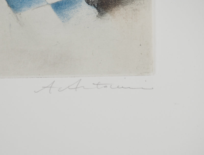 Annapia ANTONINI : Les mandarines confites, Gravure originale (photo de détail 2) - Crédit photo : Galerie Art.Paris