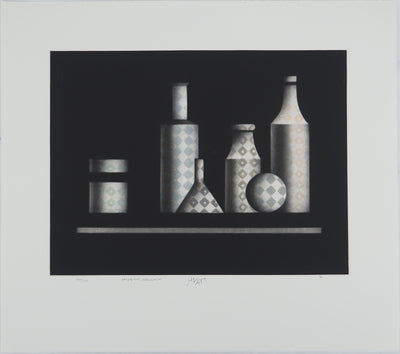 Mario AVATI : Arlequine résolument, Gravure originale (vue générale) - Crédit photo : Galerie Art.Paris