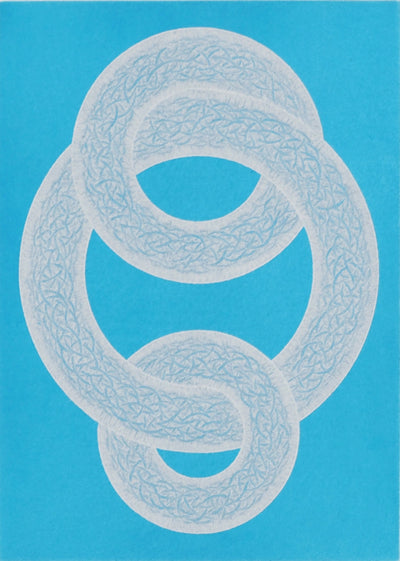 Yasuyuki KIHARA : Chaînes, Gravure originale (photo de détail 3) - Crédit photo : Galerie Art.Paris