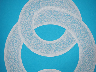 Yasuyuki KIHARA : Chaînes, Gravure originale (photo de détail 5) - Crédit photo : Galerie Art.Paris