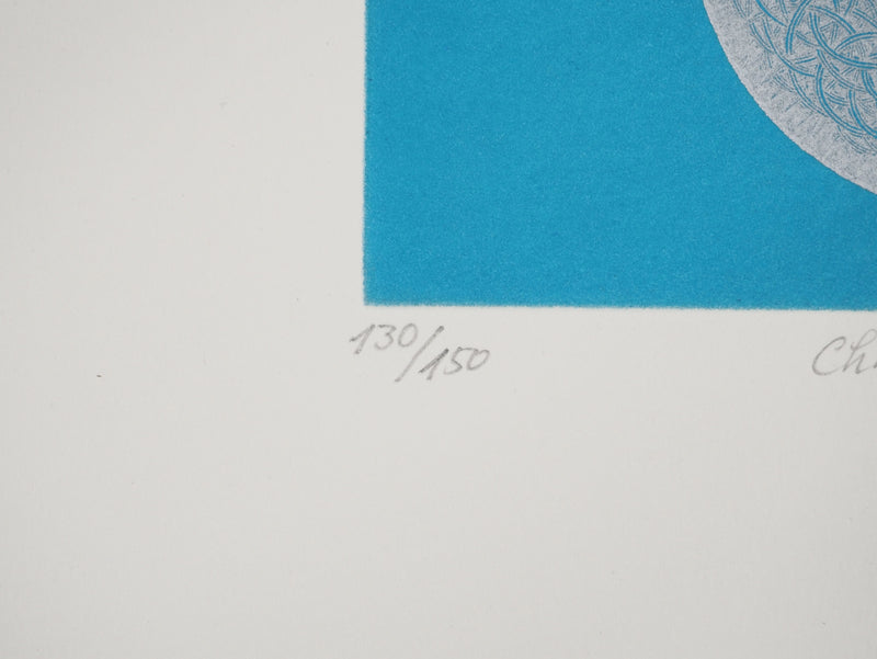 Yasuyuki KIHARA : Chaînes, Gravure originale (photo de détail 6) - Crédit photo : Galerie Art.Paris