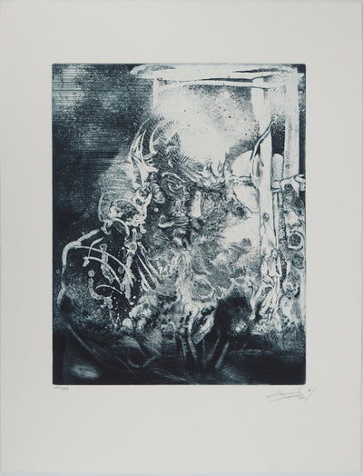 Yves MILET : Don Quichotte, Gravure originale (vue générale) - Crédit photo : Galerie Art.Paris