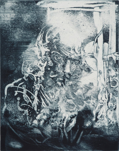 Yves MILET : Don Quichotte, Gravure originale (photo de détail 3) - Crédit photo : Galerie Art.Paris