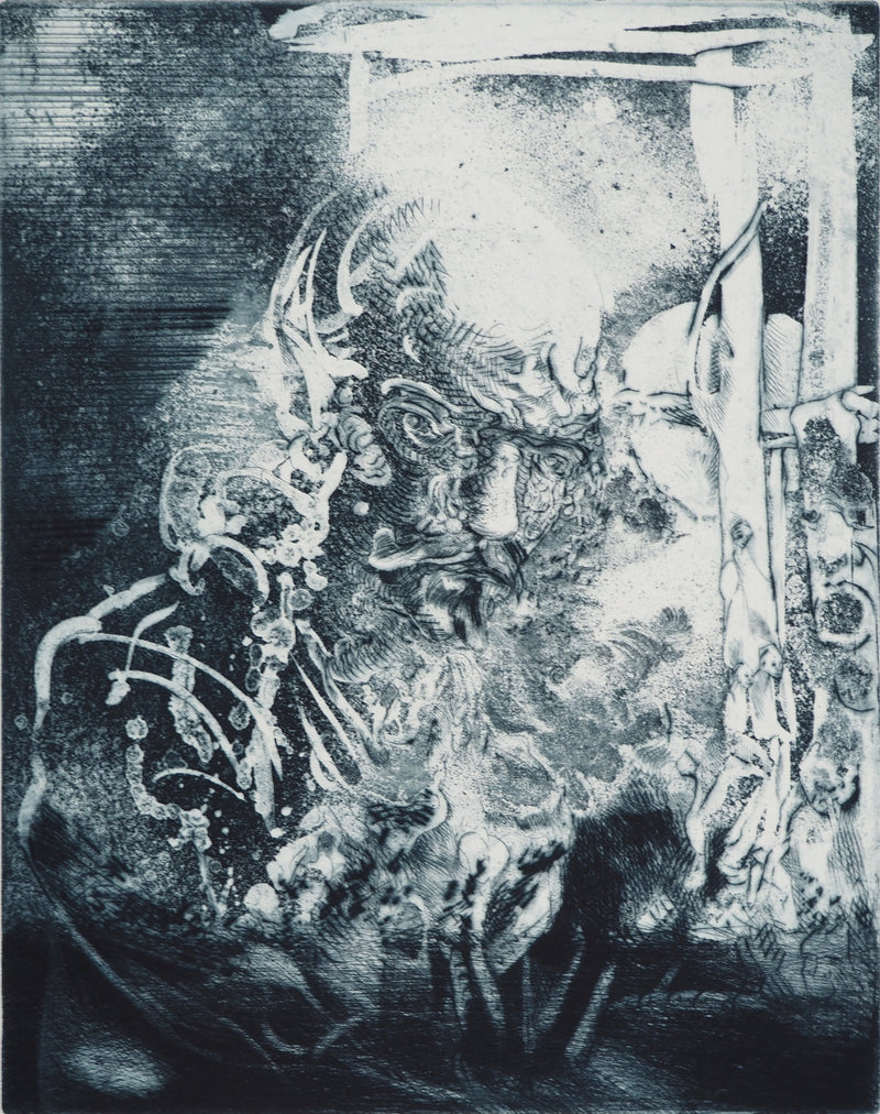 Yves MILET : Don Quichotte, Gravure originale (photo de détail 3) - Crédit photo : Galerie Art.Paris