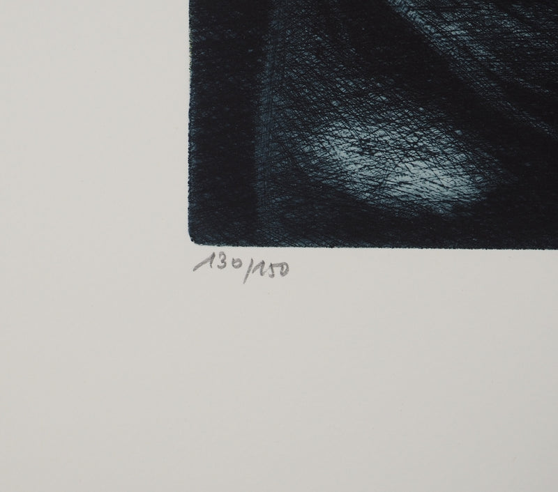 Yves MILET : Don Quichotte, Gravure originale (photo de détail 6) - Crédit photo : Galerie Art.Paris