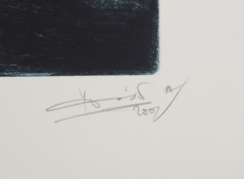 Yves MILET : Don Quichotte, Gravure originale (photo de détail 2) - Crédit photo : Galerie Art.Paris