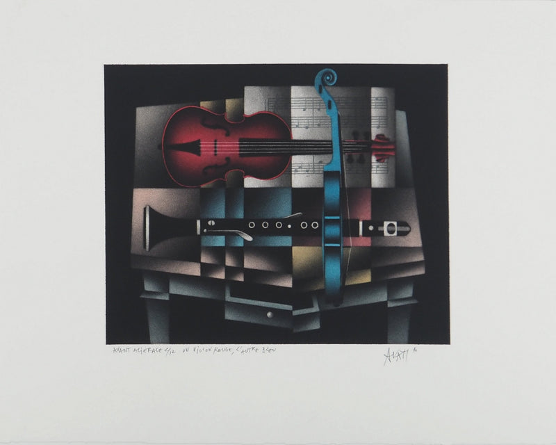 Mario AVATI : Un violon rouge, l&