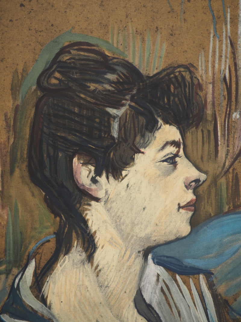 Henri DE TOULOUSE-LAUTREC : Marcelle, Lithographie originale (photo de détail 3) - Crédit photo : Galerie Art.Paris