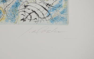 Germaine DE COSTER : Les coquillages, Gravure originale (photo de détail 6) - Crédit photo : Galerie Art.Paris