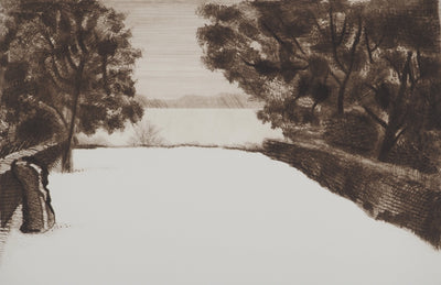 Jacques RAMONDOT : La réserve du pré, Gravure originale (photo de détail 3) - Crédit photo : Galerie Art.Paris