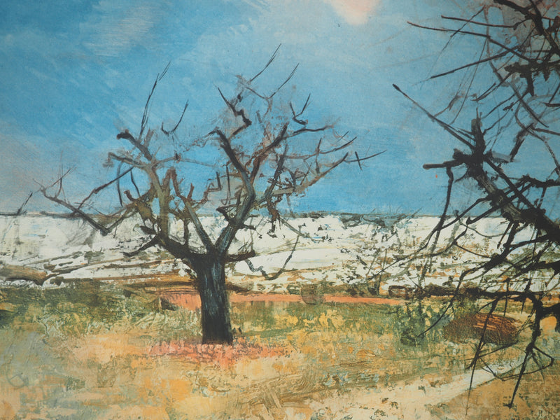 Michel CIRY : Paysage hivernal, Gravure originale (photo de détail 5) - Crédit photo : Galerie Art.Paris
