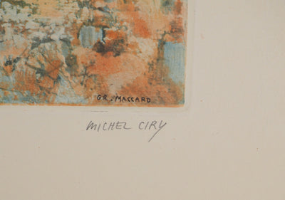 Michel CIRY : Paysage hivernal, Gravure originale (photo de détail 2) - Crédit photo : Galerie Art.Paris