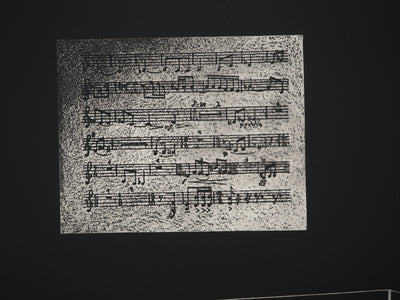 Mario AVATI : Ballade et violon, Gravure originale (photo de détail 4) - Crédit photo : Galerie Art.Paris