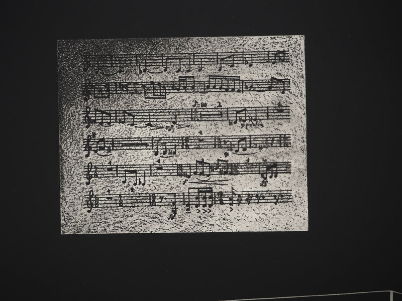 Mario AVATI : Ballade et violon, Gravure originale (photo de détail 4) - Crédit photo : Galerie Art.Paris
