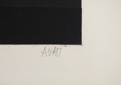 Mario AVATI : Ballade et violon, Gravure originale (photo de détail 2) - Crédit photo : Galerie Art.Paris