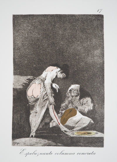 Salvador DALI : La saignée et le temps qui passe, Gravure originale (photo de détail 3) - Crédit photo : Galerie Art.Paris