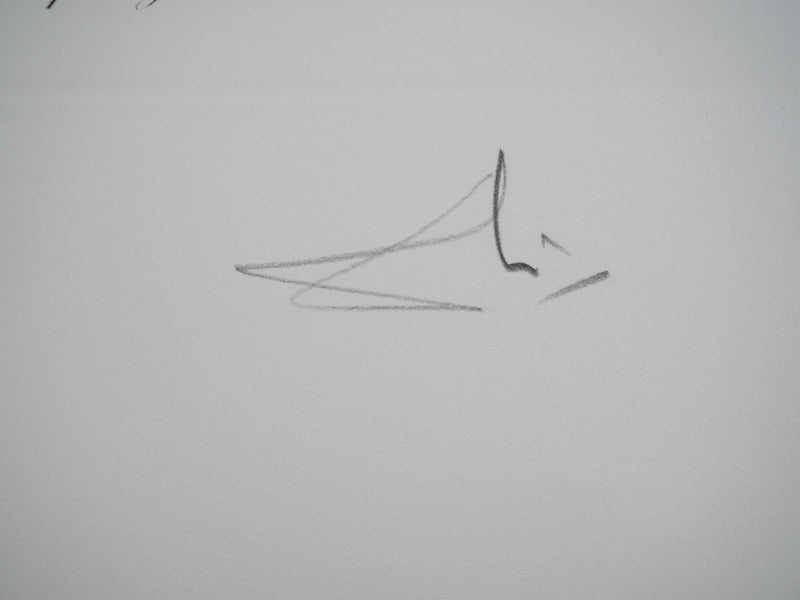 Salvador DALI : La saignée et le temps qui passe, Gravure originale (photo de détail 4) - Crédit photo : Galerie Art.Paris