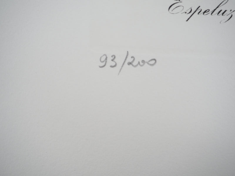 Salvador DALI : La saignée et le temps qui passe, Gravure originale (photo de détail 5) - Crédit photo : Galerie Art.Paris