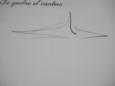 Salvador DALI : La potence, Gravure originale (photo de détail 5) - Crédit photo : Galerie Art.Paris