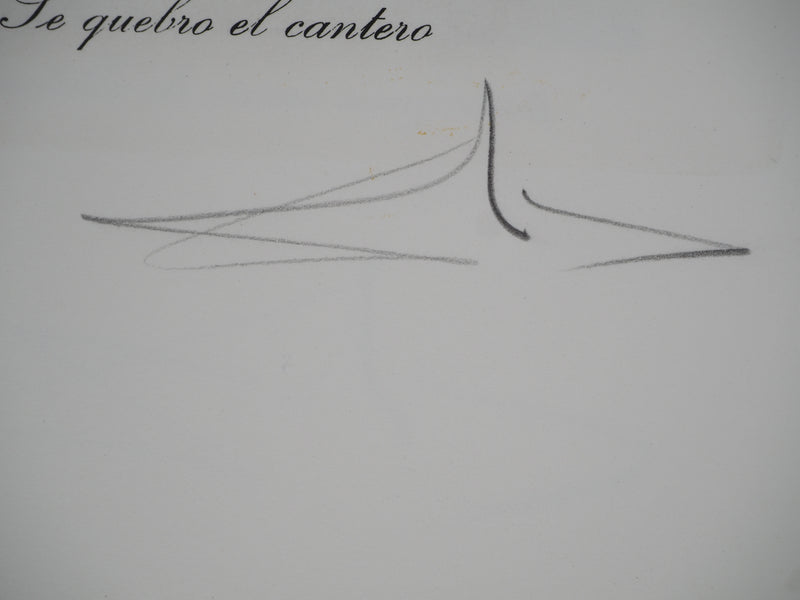 Salvador DALI : La potence, Gravure originale (photo de détail 5) - Crédit photo : Galerie Art.Paris