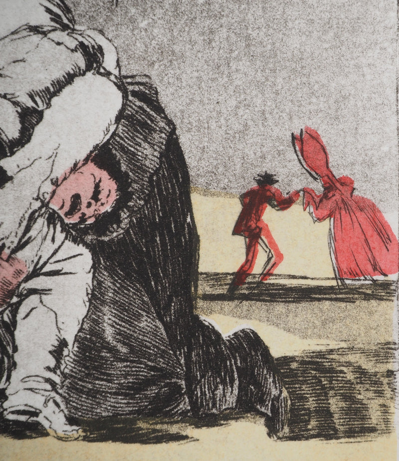 Salvador DALI : La potence, Gravure originale (photo de détail 6) - Crédit photo : Galerie Art.Paris