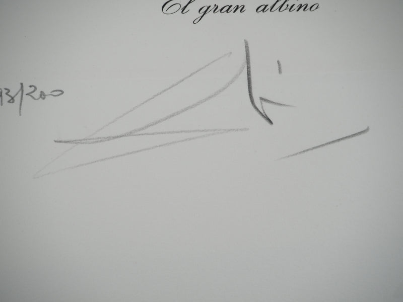 Salvador DALI : La vengeanc, Gravure originale (photo de détail 3) - Crédit photo : Galerie Art.Paris