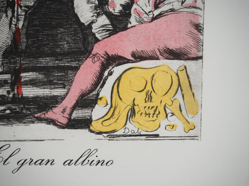 Salvador DALI : La vengeanc, Gravure originale (photo de détail 6) - Crédit photo : Galerie Art.Paris