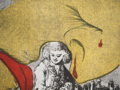 Salvador DALI : La vengeanc, Gravure originale (photo de détail 7) - Crédit photo : Galerie Art.Paris
