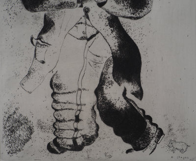 Marc CHAGALL : Sobakévitch, Gravure originale (photo de détail 5) - Crédit photo : Galerie Art.Paris