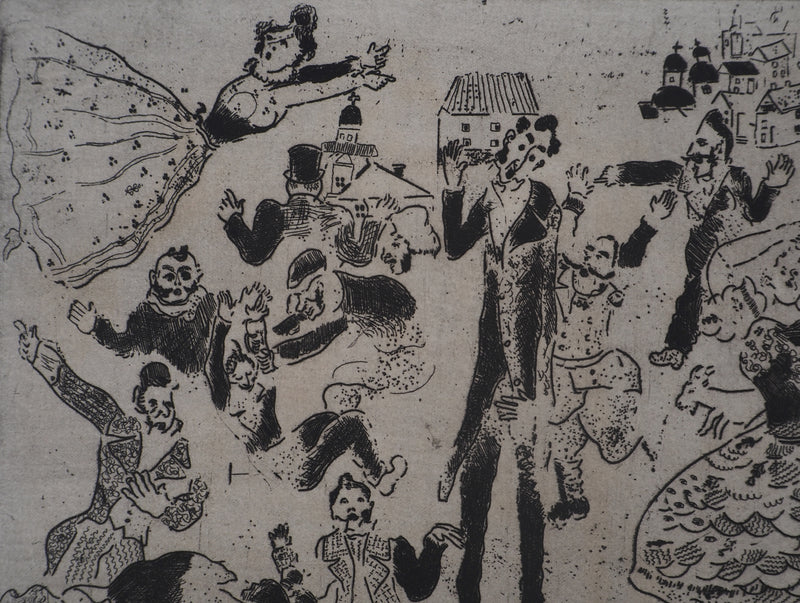 Marc CHAGALL : La fête est finie (L&