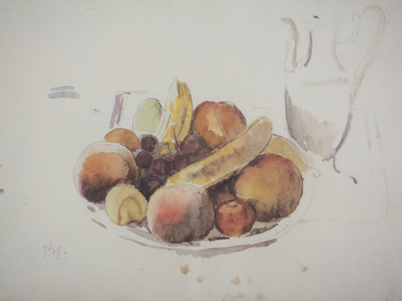  BALTHUS : Nature morte aux fruits, Héliogravure originale (photo de détail 3) - Crédit photo : Galerie Art.Paris