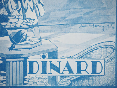 Louis GARIN : Le port de Dinard, Héliogravure originale (photo de détail 7) - Crédit photo : Galerie Art.Paris