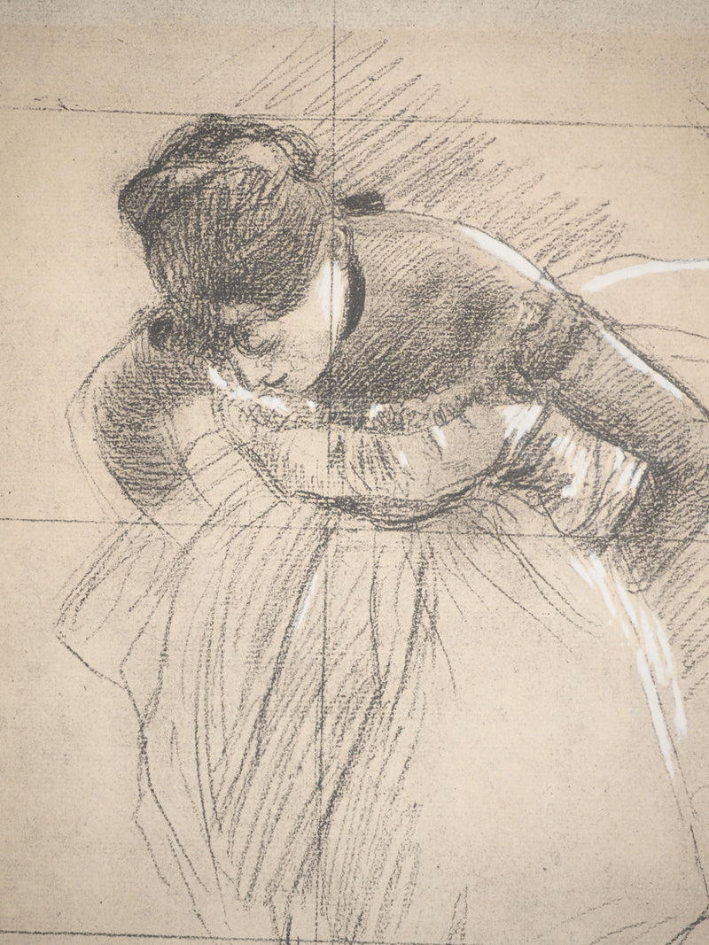 Edgar DEGAS :, Lithographie originale (photo de détail 4) - Crédit photo : Galerie Art.Paris