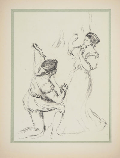 Pierre-Auguste RENOIR :, Lithographie originale (vue générale) - Crédit photo : Galerie Art.Paris