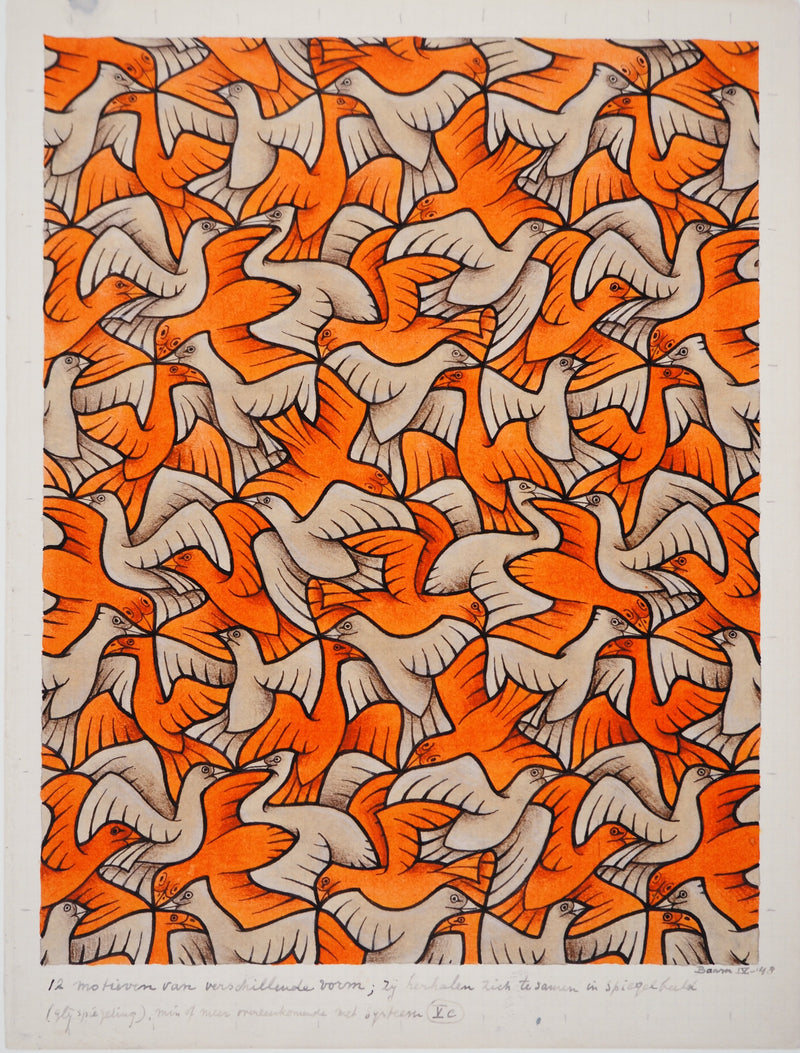 ESCHER M.C. : Nuée d&